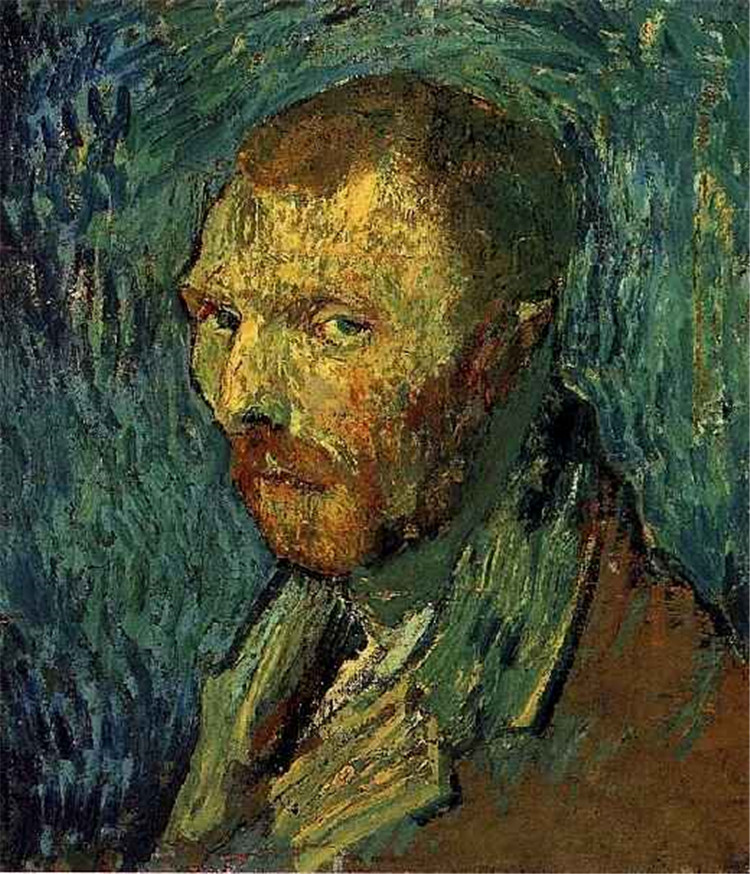 Self-Portrait 1889 september Van Gogh Oil Painting